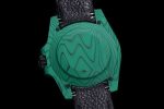 Submariner DIW Green Carbon VSF 1:1 Best Edition Black/Red Dial on Black Nylon Strap VS3135 - Image 9