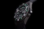 Submariner DIW Carbon VSF 1:1 Best Edition Black/Green Dial on Black Nylon Strap VS3135 - Image 6