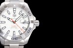 Aquaracer Calibre 5 44mm TARF 1:1 Best Edition White Dial SS Bezel on SS Bracelet SW200 - Image 4