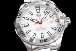 Aquaracer Calibre 5 44mm TARF 1:1 Best Edition White Dial SS Bezel on SS Bracelet SW200 - Image 5