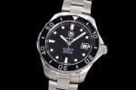 Aquaracer Calibre 5 41.5mm TARF 1:1 Best Edition Black Dial Black Bezel on SS Bracelet SW200 - Image 3