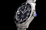 Aquaracer Calibre 5 41.5mm TARF 1:1 Best Edition Black Dial Black Bezel on SS Bracelet SW200 - Image 6