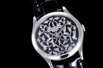 Calatrava 5088 SS FLF Best Edition Style 1 on Black Leather Strap A240 (Micro Rotor) - Image 2