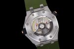 Royal Oak Offshore Diver 15720 IPF Best Edition Green Dial on Green Rubber Strap A4308 - Image 4