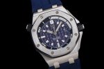 Royal Oak Offshore Diver 15720 SS ZF 1:1 Best Edition Blue Dial on Blue Rubber Strap A4308 - Image 2