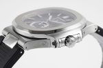 Nautilus 5726 Complicated SS PPF 1:1 Best Edition Gray Textured Dial on Black Rubber Strap A324 - Image 8
