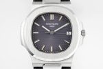 Nautilus 5711/1A PPF 1:1 Best Edition Gray Textured Dial on Black Rubber Strap - Image 3