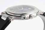 Nautilus 5711/1A PPF 1:1 Best Edition Gray Textured Dial on Black Rubber Strap - Image 2