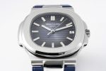 Nautilus 5711/1A PPF 1:1 Best Edition Blue Textured Dial on Blue Rubber Strap - Image 5