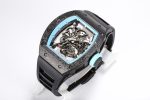 RM055 "Yas Marina Circuit" Real NTPT ZF 1:1 Best Edition on Black Rubber Strap NH05A V3 - Image 5