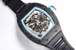 RM055 "Yas Marina Circuit" Real NTPT ZF 1:1 Best Edition on Black Rubber Strap NH05A V3 - Image 2