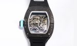 RM055 "Yas Marina Circuit" Real NTPT ZF 1:1 Best Edition on Black Rubber Strap NH05A V3 - Image 3