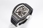 RM055 Real NTPT ZF 1:1 Best Edition Skeleton White Dial on Black Rubber Strap NH05A V3 - Image 6