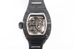 RM055 NTPT KVF Best Edition Skeleton Dial Gold on Black Rubber Strap - Image 6