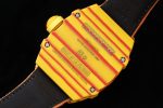 RM027-03 Real Tourbillon RMF Best Edition Orange/Red Carbon Skeleton Dial on Orange Nylon Strap - Image 9