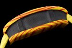 RM027-03 Real Tourbillon RMF Best Edition yellow/Red Carbon Skeleton Dial on Orange Nylon Strap - Image 8