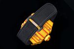 RM027-03 Real Tourbillon RMF Best Edition Orange/Red Carbon Skeleton Dial on Yellow Nylon Strap - Image 6