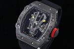 RM027-03 NTPT Real Tourbillon RMF Best Edition Skeleton Dial on Black Nylon Strap - Image 8