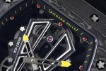 RM027-03 NTPT Real Tourbillon RMF Best Edition Skeleton Dial on Black Nylon Strap - Image 10