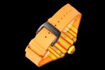 RM027-03 Real Tourbillon RMF Best Edition Orange/Red Carbon Skeleton Dial on Orange Rubber Strap - Image 6