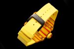 RM027-03 Real Tourbillon RMF Best Edition Orange/Red Carbon Skeleton Dial on Yellow Rubber Strap - Image 6