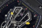RM027-03 NTPT Real Tourbillon RMF Best Edition Skeleton Dial on Black Rubber Strap - Image 4