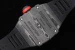 RM027-03 NTPT Real Tourbillon RMF Best Edition Skeleton Dial on Black Rubber Strap - Image 9