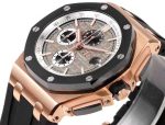 Royal Oak Offshore 44mm RG Germany Edition JF 1:1 Best Edition on Rubber Strap A3126 V2 - Image 4
