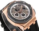 Royal Oak Offshore 44mm RG Germany Edition JF 1:1 Best Edition on Rubber Strap A3126 V2 - Image 5