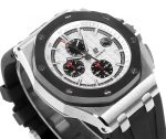 Royal Oak Offshore 44mm SS Updated Black Ceramic Bezel JF 1:1 Best Edition on Rubber Strap A3126 V2 w/ Cyclops and DW Mod - Image 5