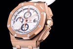 Royal Oak Offshore 2017 44mm RG Summer Edition JF 1:1 Best Edition on White Rubber Strap A3126 V2 w/ Cyclops - Image 2