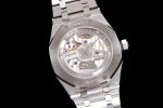Royal Oak 41mm 15510 "50th Anniversary" SS ZF 1:1 Best Edition Green Textured Dial on SS Bracelet A4302 - Image 7