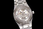 Royal Oak 41mm 15510 "50th Anniversary" SS ZF 1:1 Best Edition Blue Textured Dial on SS Bracelet A4302 - Image 7