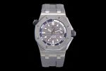 Royal Oak Offshore Diver 15720 IPF Best Edition Gray Dial on Gray Rubber Strap A4308