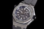Royal Oak Offshore Diver 15720 IPF Best Edition Gray Dial on Gray Rubber Strap A4308 - Image 3