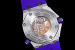 Royal Oak Offshore Diver 2017 Purple 15710 JF 1:1 Best Edition on XS Rubber Strap A3120 - Image 8