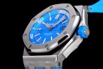 Royal Oak Offshore Diver 2017 Blue 15710 JF 1:1 Best Edition on XS Rubber Strap A3120 - Image 6