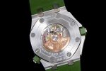 Royal Oak Offshore Diver Green 15710 JF 1:1 Best Edition on Green Rubber Strap A3120 - Image 8