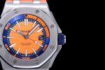 Royal Oak Offshore Diver 2017 Orange 15710 JF 1:1 Best Edition on XS Rubber Strap A3120 - Image 4
