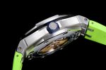 Royal Oak Offshore Diver 2017 Green 15710 JF 1:1 Best Edition on XS Rubber Strap A3120 - Image 7
