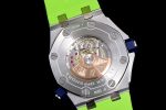 Royal Oak Offshore Diver 2017 Green 15710 JF 1:1 Best Edition on XS Rubber Strap A3120 - Image 8