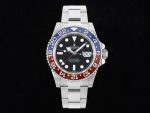 GMT Master II 126710 BLRO Pepsi 904L SS C+F 1:1 Best Edition Black Dial on Oyster Bracelet VR3285 CHS