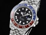 GMT Master II 126710 BLRO Pepsi 904L SS C+F 1:1 Best Edition Black Dial on Jubilee Bracelet VR3285 CHS - Image 3