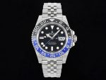GMT Master II 126710 BLNR Batman 904L SS C+F 1:1 Best Edition Black Dial on Jubilee Bracelet VR3285 CHS