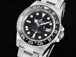 GMT Master II 116710 LN 904L SS C+F 1:1 Best Edition Black Dial on Oyster Bracelet VR3285 CHS - Image 3