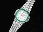Nautilus 5711 SS GRF 1:1 Best Edition White Dial Green Diamonds Bezel on SS Bracelet 324CS - Image 3