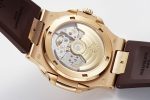 Nautilus 5711/1R PPF 1:1 Best Edition Brown Textured Dial on Brown Rubber Strap 324CS V5 - Image 9