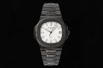 Nautilus 5711 DIW Carbon DIWF 1:1 Best Edition Silver Textured Dial on Carbon/PVD Bracelet 324CS