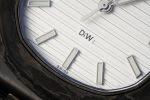 Nautilus 5711 DIW Carbon DIWF 1:1 Best Edition Silver Textured Dial on Carbon/PVD Bracelet 324CS - Image 5