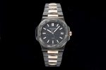 Nautilus 5711 DIW Carbon DIWF 1:1 Best Edition Black Textured Dial on Carbon/RG Bracelet 324CS